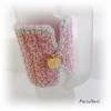 Tassenwärmer - Tassenpulli - Gehäkelter Glaswärmer für verschiedene Gläser/Tassen in rosa - Becherwärmer Bild 3