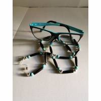 Brillenkette / Brillenband, Brillenhalter im indianischem Stil (BRI 005 Howlith) Bild 1