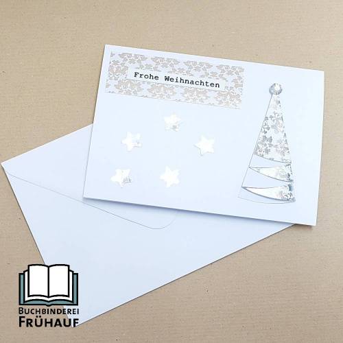 Weihnachtskarte Frohe Weihnachten