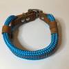 Leine Halsband Set ozeanblau, für kleine Hunde, verstellbar Bild 10