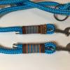 Leine Halsband Set ozeanblau, für kleine Hunde, verstellbar Bild 6