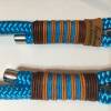 Leine Halsband Set ozeanblau, für kleine Hunde, verstellbar Bild 8