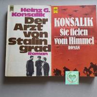 Taschenbuch H.G.Konsalik, Sie fielen vom Himmel - Der Arzt von Stalingrad, Roman, Erscheinungsjahr 1958 Bild 1