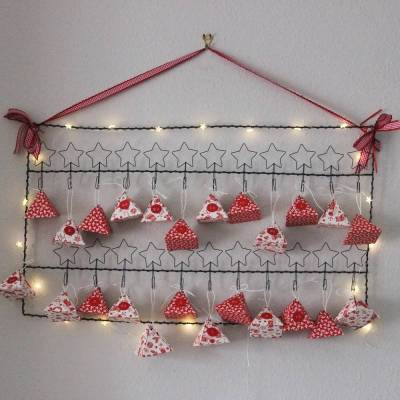 Adventskalender zum Selbstbefüllen "Pyramiden" aus der Manufaktur Karla