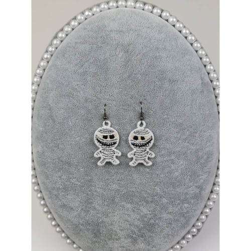 Ohrringe Mumie Lace Halloween