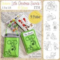 Digitale Stickserie "Little Christmas Secrets 1 ITH" für den 13x18 cm (5x7") Stickrahmen Bild 1