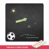 021 Fussball - selbstklebende Tafelfolie/Kreidefolie inkl. 3 Stück Kreide - Größe: 850 x 850 mm - Kinderzimmer Wanddeko Bild 3