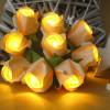 Lichterkette Rosen in creme, Weihnachtsdeko, Geschenk für Frauen Bild 8