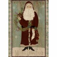 Bügelbild - Santa - Nikolaus - Weihnachten - Vintage - Shabby - Transfer - 3208 Bild 1