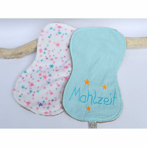 ITH Stickdatei Spucktuch Schulterspucktuch 3erSET 18x30cm