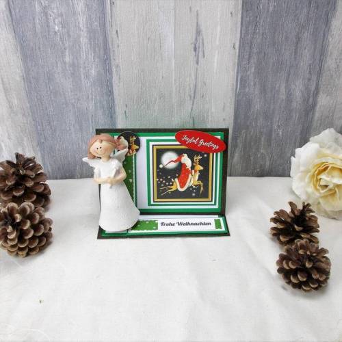 Schutzengelkarte, Glücksbringer, Weihnachtsgeschenk,Grußkarte, Schutzengel 2