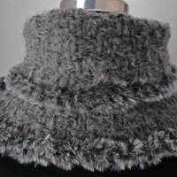 Handgestrickter warmer Schal in Form eines Kragens, Kragenschal Bild 3