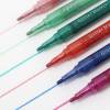 6 Glitzer Marker| mint grün rosa rot blau pink | Gelstift Fasermaler Pen Metallic Glitter Mädchen Bild 4