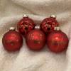 Weihnachtsbaumkugel, Christbaumkugel in rot, personalisiert mit Geschenkverpackung Bild 4