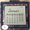 Mini-Kalender 2022 mit Haftnotizblock in stabiler Box (magnetisch) - Jahreswechsel - handmade Bild 6