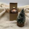Weihnachtsbaumkugel, Christbaumkugel in braun, personalisiert mit Geschenkverpackung Bild 3