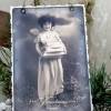 Weihnachten, Türschild, Deko-Schild Engel, Weihnachtsdeko zum hängen in Sepia / Grautönen & Vintage Stil. Bild 2