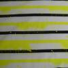 13,90 EUR/m Jersey Baumwolle Streifen schwarz neon gelb / Groovy stripes Bild 5