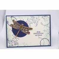Geburtstagskarte "Libelle" Bild 1