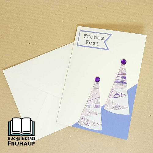 Weihnachtskarte Frohes Fest