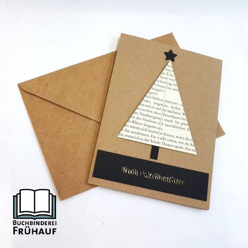 Weihnachtskarte Frohe Weihnachten