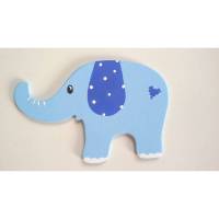 Elefant Holzelefant Holzmotiv fürs Kinderzimmer Bild 1