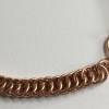 Chainmaille - Armband, Half Persian, aus reinem Kupfer Bild 3