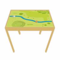 Spielfolie für LÄTT Spieltisch Wald & Wiese 63 x 48 cm (Möbel NICHT INKLUSIVE) Bild 1