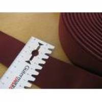 1 m  Gummiband Taillenband glatt Breite 50mm bordeaux (1m/2,00 €) Bild 1
