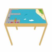 Spielfolie für LÄTT Spieltisch Hafen 63 x 48 cm (Möbel NICHT INKLUSIVE) Bild 1