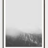 LANDSKAP NO. 3 | Landschaft Poster | Schwarz weiß Poster |  Wandbild Deko | Kunstdruck Geschenk | skandinavisches Design | minimalistisch Bild 3