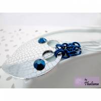 SPIEGELlibellen leichte Ohrringe Libellen blau Bild 1