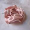 Rosa Stoffblume Haarklammer Haarschmuck Blume "Amour rose" festlich romantisch Brautschmuck Bild 5