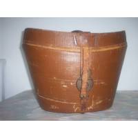 Hutschachtel Koffer für Zylinder Seide Vintage Bild 1
