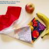 Obstbeutel, Obstnetz, Aufbewahrungs-Beutel Obst, ca.24x34 cm, Zuziehbeutel, Obstnetz, Einkaufsnetz, ohne Plastik, nachhaltig einkaufen Bild 2