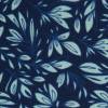 16,50EUR/m Jersey "Marmaris" Blätter dunkelblau von Lila Lotta Bild 2