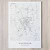 HILDESHEIM Poster Map | Kunstdruck | hochwertiger Print | Hildesheim | Stadtplan | skandinavisches Design Hildesheim Poster Karte Bild 3