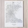 DUBLIN Poster Map | Kunstdruck | hochwertiger Print | Dublin | Stadtplan | skandinavisches Design Dublin Poster Karte Bild 3