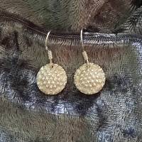 Ohrringe "Dots" aus 999 Silber, Silberohrringe mit Punkten Bild 9