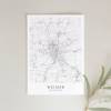 WEIMAR Poster Map | Kunstdruck | hochwertiger Print | Weimar | Stadtplan | skandinavisches Design Weimar Karte Bild 2