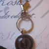 Schlüsselanhänger Uhr Ziffernblatt Steampunk "Horloge" Vintage Stil Geschenkidee Bild 2