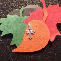 Anhänger Kreuz aus 999 Silber, Geschenk für Firmung, Konfirmation oder Kommunion Bild 4