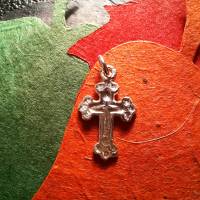 Anhänger Kreuz aus 999 Silber, Geschenk für Firmung, Konfirmation oder Kommunion Bild 5