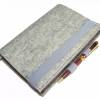 Kalenderhülle Hülle Einband Wollfilz Filz mit Stifthalter personalisierbar für Din A5 Buchkalender Notizbuch bis max. 21 x 15 x 2,5cm Bild 4