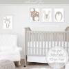 Kinderzimmer Babyzimmer Bilder Tiere Tier Bild Poster Wildtiere Waldtiere  Skandinavischer Stil  minimalistisch  |SET 2 Bild 6