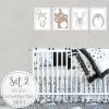 Kinderzimmer Babyzimmer Bilder Tiere Tier Bild Poster Wildtiere Waldtiere  Skandinavischer Stil  minimalistisch  |SET 2 Bild 9