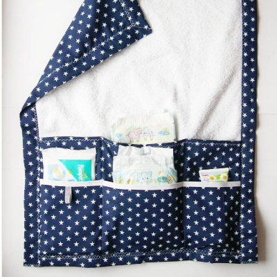Wickeldecke, Wickelunterlage, Babydecke Sterne, Wickeldecke unterwegs, Säuglingsdecke