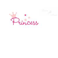 Bügelbild Princess Bild 1