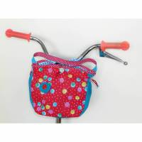 Lenkertasche, Laufradtasche, Kindergartentasche, bunte Luftballons, Fahrradtasche, Kinder-Fahrradtasche, Kindertasche fürs Fahrrad, Dreiradtasch Bild 1