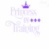 Bügelbild Princess in Training Bild 3